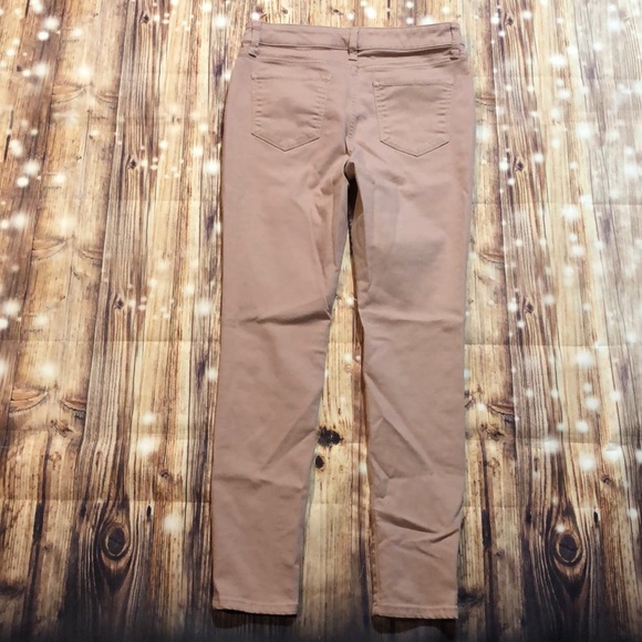 St Johns Bay blush skinny jeans 8 - Picture 5 of 7